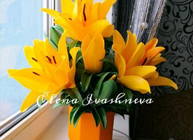 Светильник из изолона 